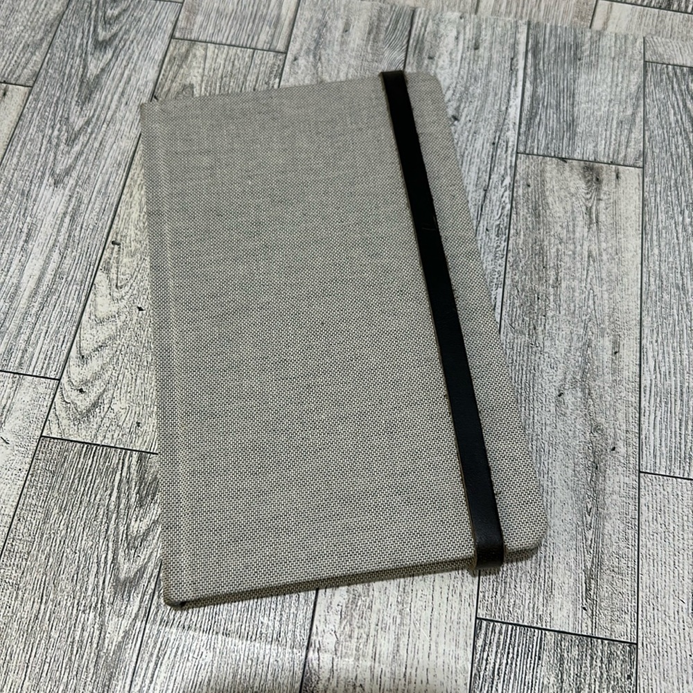 Rustico textile leather journal new